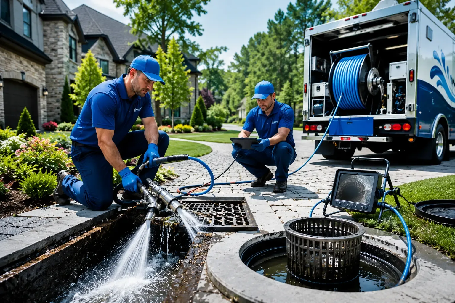 Local outdoor drain cleaning professionals in Yorktown, AR
